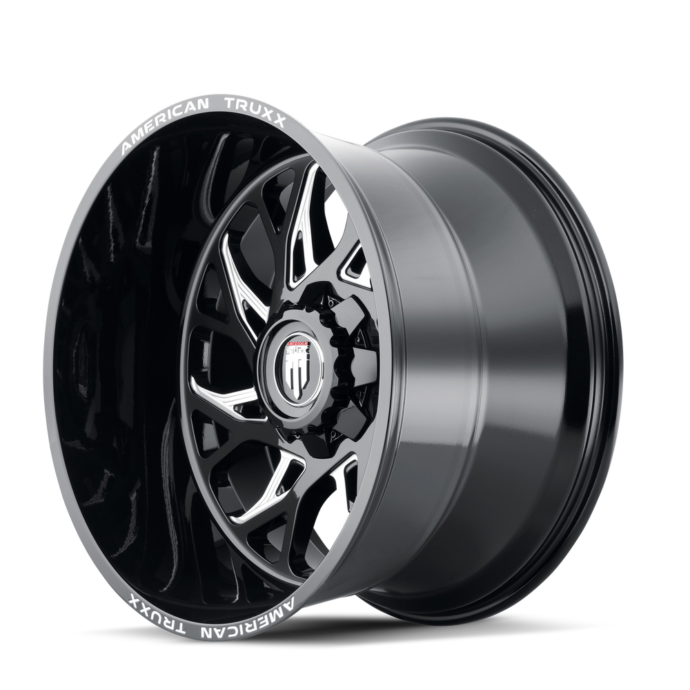 AMERICAN TRUXX DESTINY AT1913 BLACK MILLED 20X10 8-170 -24MM 125.2MM