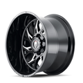 AMERICAN TRUXX DESTINY AT1913 BLACK MILLED 20X10 8-170 -24MM 125.2MM
