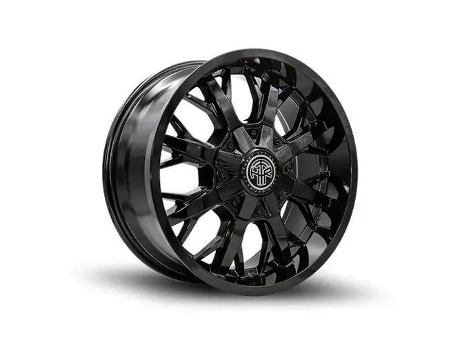 VULCAN 801 20X9.0 GLOSS BLACK 6X135/6X139.7 18MM OS 106.1 CB
