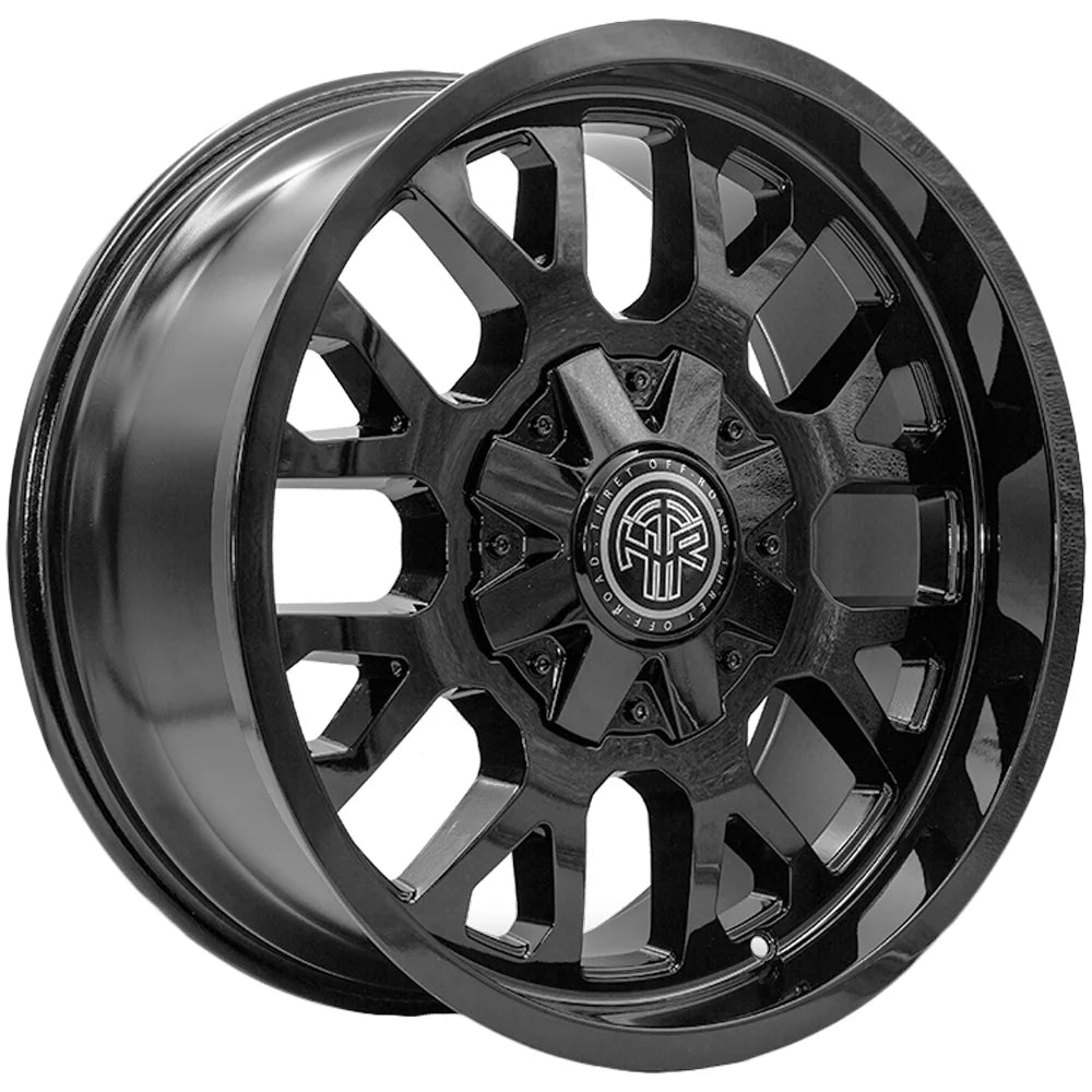 ATTITUDE 802 20X9.0 GLOSS BLACK 6X135/6X139.7 12MM OS 106.1 CB