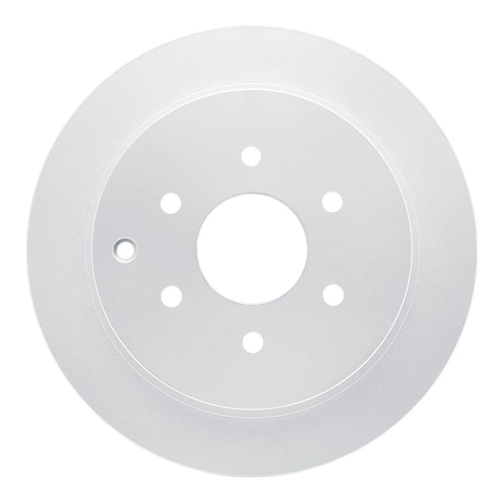 R1 09-24 Infiniti Q60 Rear Drilled & Slotted Silver Brake Rotor Set w/Optimum OE Pads and Hardware
