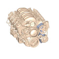 LO ACC DRV BRKT KIT, LS, W/O AC-BLACK