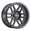 MAYHEM DELTA 8304 MATTE BLACK W MATTE BLACK LIP 20X9 5-127 0MM 78.1MM
