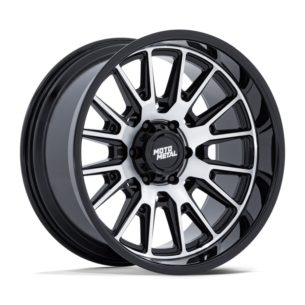 Wheel Pros Moto Metal TEKTON 20X10 5X5 71 -18 G-BLK-MCH MO814BD20105018N