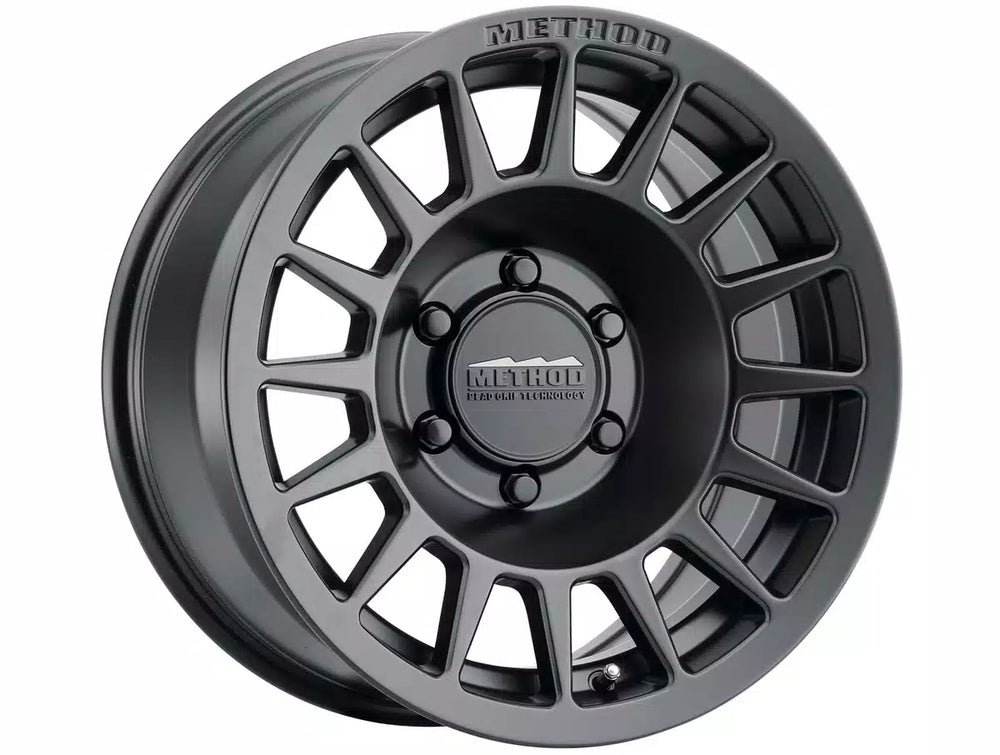 MR707 Bead Grip 17x8.5 0mm Offset 8x6.5 130.81mm Centerbore Matte Black