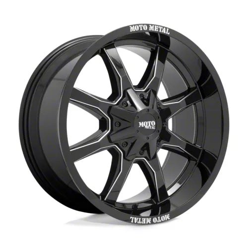 Moto Metal Wheels black auto part