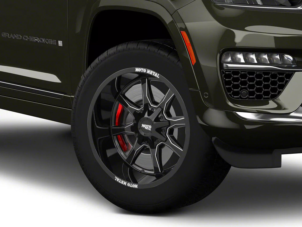 Moto Metal Wheels black auto part