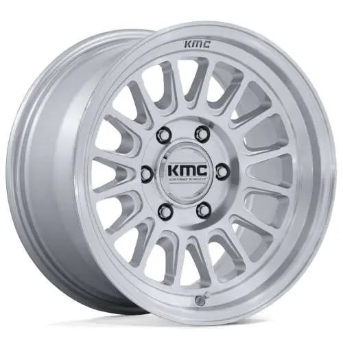 Wheel Pros IMPACT FFT 17X8.5 6X130 84 25 G-SLV-MCH KM733SD17853825