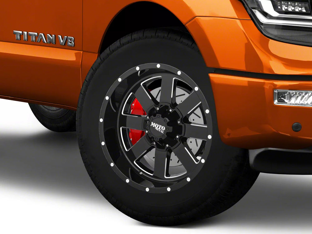Moto Metal Wheels black auto part