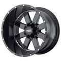 Moto Metal Wheels black auto part