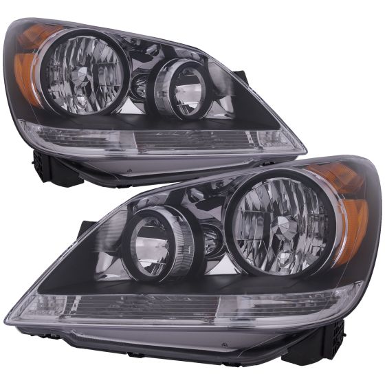 CAPA HD ODYSSEY 0810 HEADLIGHT ASSY YELLOW INNER LENS LH