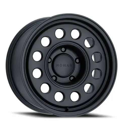 ***Discontinued***NOMAD N501SB CONVOY SATIN BLACK 17X8.5 8X170 10mm