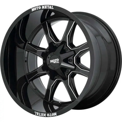 Moto Metal Wheels black auto part