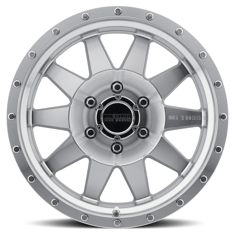 Method MR301 The Standard 17x8.5 0mm Offset 6x5.5 108mm CB Machined/Clear Coat Wheel