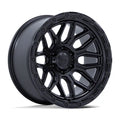 FUEL WHEELS SURGE 18X9 6X135 87 1 M-BLK GB-LP CAST ALUMINUM MATTE BLACK W GLOSS BLACK LIP FC881MB18906301