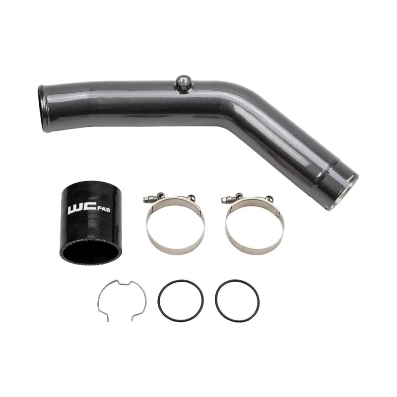 Wehrli Hot Side 3in. Intercooler Pipe 23-25 Ford HO Power Stroke 6.7L Sparkle Copper Sparkle Copper 100308-SC
