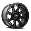 Cast Aluminum Wheels 149 MB 20x9 Matte Black 8 On 170 Bolt Pattern -12 Offset ION Wheels