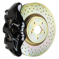 Brembo 12-16 Front-S Front GT BBK 4 Piston Cast 326 x30 1pc Rotor Drilled-Black