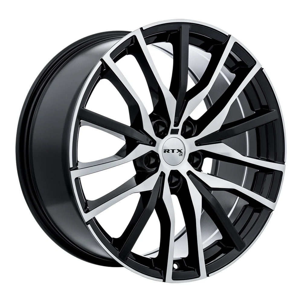PASSAU 20X9 5X112 ET30 CB66.6 GLOSS BLACK MACHINED