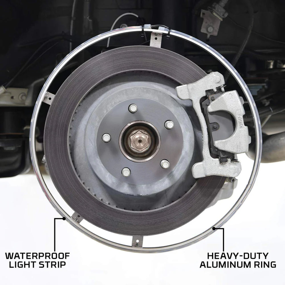 COLORSMART BLUETOOTH CONTROLLED 14INCH LED WHEEL LIGHT KIT