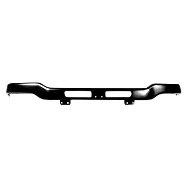 FRONT BUMPER FACE BAR HIGH AIR FLOW W/ 2 SLOTS W/ BRACKET BLACK SIERRA 0305
