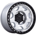 VOYAGER 17X8.5 5X5.0 SLVMCHBLK 0MM