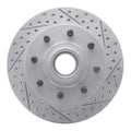 DFC 92-02 Chevrolet Suburban 1500 Front Right Drilled & Slotted Geoperformance Rotor
