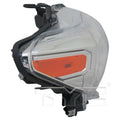 TYC auto part installed view