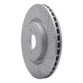 DFC 12-25 Dodge Durango Front Right Drilled & Slotted Geoperformance Rotor