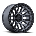 FUEL WHEELS RAIL 17X9 5X5 71 1 G-GNMTL BLK-LP CAST ALUMINUM GLOSS GUNMETAL W G-BLK LIP FC890AB17905001