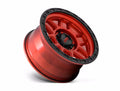 MESA 17x9 6x139.70 CANDY RED W/ BLACK LIP (18 mm)
