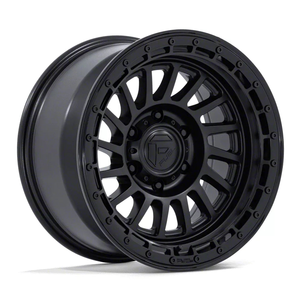 FUEL WHEELS HAVOC 17X9 6X135 87 1 M-BLK-GB-LP CAST ALUMINUM MATTE BLACK W GLOSS BLACK LIP FC897MB17906301