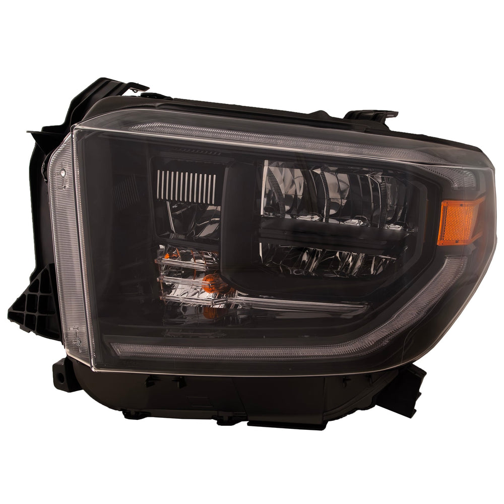 TY TUNDRA 1921 HEADLIGHT ASSY(LED)(W/ SMOKED CHROME ACCENT) LH