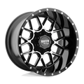 Wheel Pros Moto Metal MO986 22X10 5X135 G-BLK MACH -18MM MO98622013318N