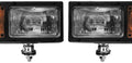 60IN ROUND LIGHTS 4 & 7 PIN CONNECTION WHITE LIGHT BAR
