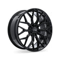 RS02 20X8.5 5X114.3 ET38 CB73.1 GLOSS BLACK