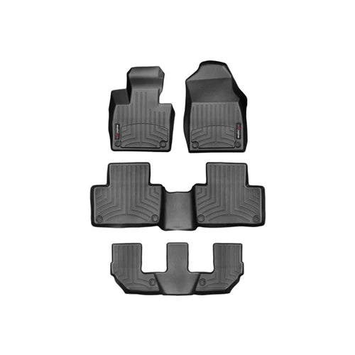 WeatherTech Black Front Rear Rear FloorLiner HP Fits -24-25 Santa Fe 441865-1-2-4IM