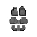 WeatherTech Black Front Rear Rear FloorLiner HP Fits -24-25 Santa Fe 441865-1-2-4IM