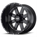 Moto Metal Wheels black auto part