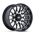 Wheel Pros Moto Metal TEKTON 20X9 6X5.5 106 20 G-BLK-MCH MO814BD20906820