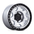 VOYAGER 17X8.5 5X5.0 SLVMCHBLK 0MM