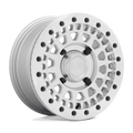 Wheel Pros Black Rhino Hard Alloys - UTV PARKER UTV BL 14X7 4X156 36 132 SLV MIR 1470PKB364156S32