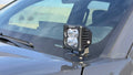 Ditch/Hood Light Bracket Mount Kit Includes (2) 3-inch ZROADZ G2 Series White LED Light Pods - Part # Z369441-KIT2