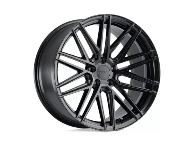 ~(28 lbs. 21X21X10)~ TSW PESCARA 19x8.5 5/112 ET42 CB66.56 GLOSS BLACK
