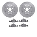 R1 Concepts Brake Rotor- Blank with Optimum Oe Pads Fits BMW 530e