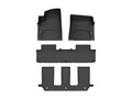 WeatherTech Black Front Rear and Rear Floorliners Fits -22-24 R1S 4417341-441777-2-3