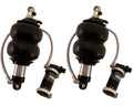 Ridetech TQ Series ShockWaves 2.6in Travel 6.5in dia Double Convoluted .625in Bearing/2in Stud