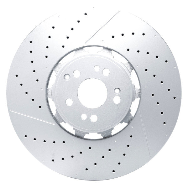 DFC 21-25 Mercedes-Benz Gle63 AMG S Front Drilled & Slotted Hi-Carbon Alloy GEOMET Coated Rotor