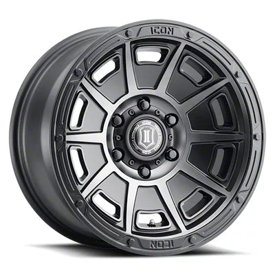ICON black auto part