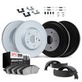 DFC 03-08 Toyota Corolla Front & Rear Geospec Rotors with 5000 Advanced Pads w/Drums/Shoes/Hardware